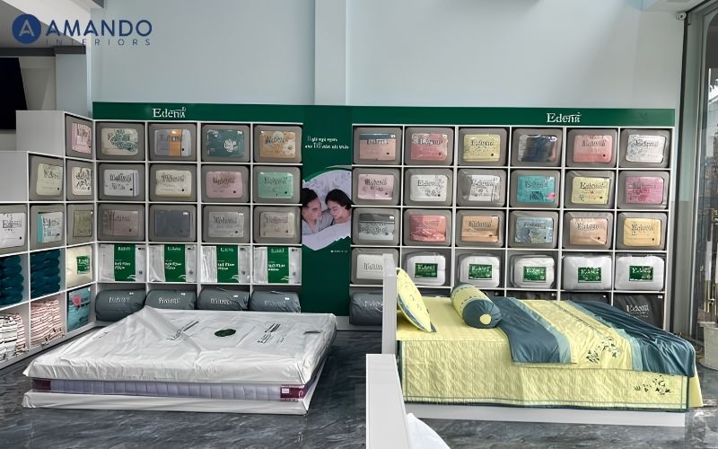Mua nệm ở đâu quận Tân Bình? Gợi ý địa chỉ mua nệm uy tín 4 Edena là một thương hiệu được nhiều người lựa chọn nhờ định vị ở phân khúc chất lượng ổn định và độ an toàn cao