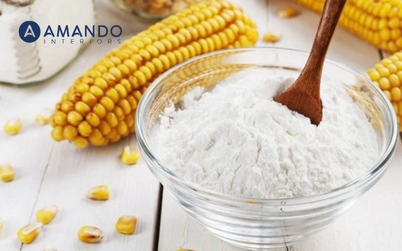 Tổng hợp 13 cách xử lý nước tiểu trên nệm đơn giản, hiệu quả 5 Bột bắp và nước rửa chén giúp xử lý nước tiểu trên nệm nhanh và hiệu quả