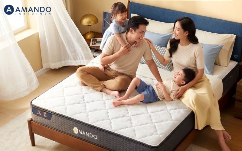 Review 10 cửa hàng nệm Ninh Bình uy tín, chất lượng 2 Amando - Mua nệm lò xo online Ninh Bình