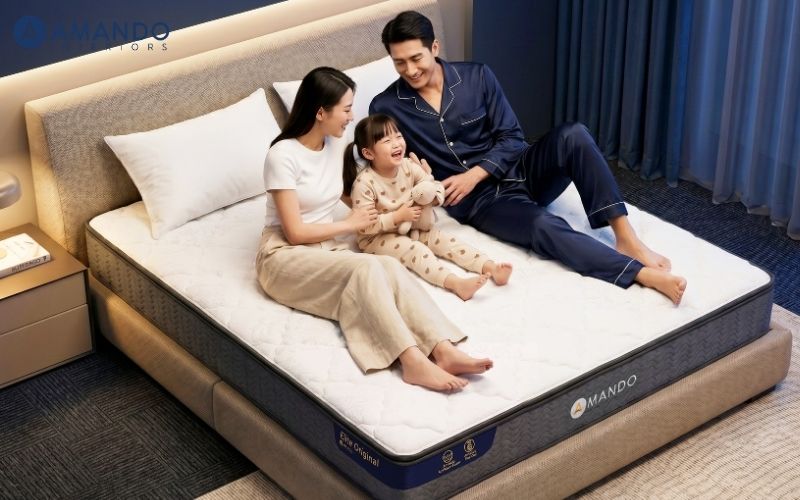 Mua nệm ở đâu quận 1? Gợi ý 10 địa chỉ uy tín, giá tốt 2 Amando - Mua nệm lò xo online quận 1 uy tín