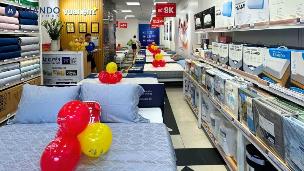 Mua nệm ở đâu Quận 8? Top 10 cửa hàng nệm uy tín, giá tốt 1 mua nệm ở đâu quận 8