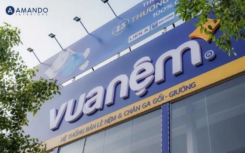 Mua nệm ở đâu Thái Bình? Top 8 cửa hàng nệm uy tín, giá tốt 2026 4 Vua Nệm là hệ thống bán lẻ nệm và chăn ga gối tại Việt Nam