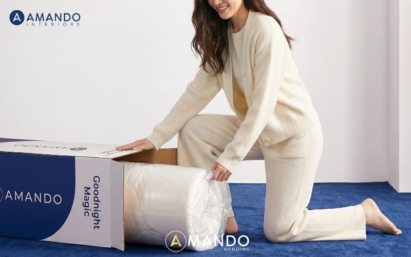 Amando hỗ trợ giao nệm tại nhà