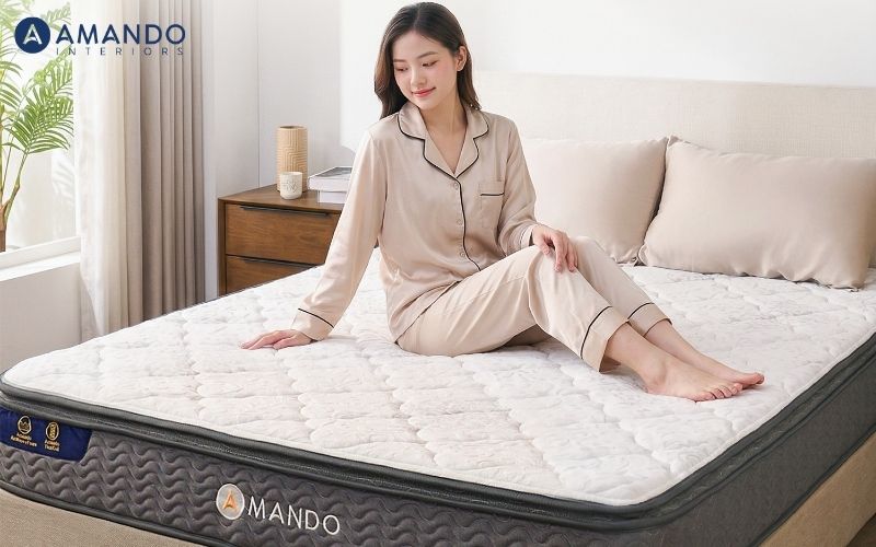 Danh sách top 10 cửa hàng nệm An Giang chính hãng giá tốt 4 Nệm Amando mang đến chuẩn giấc ngủ hiện đại