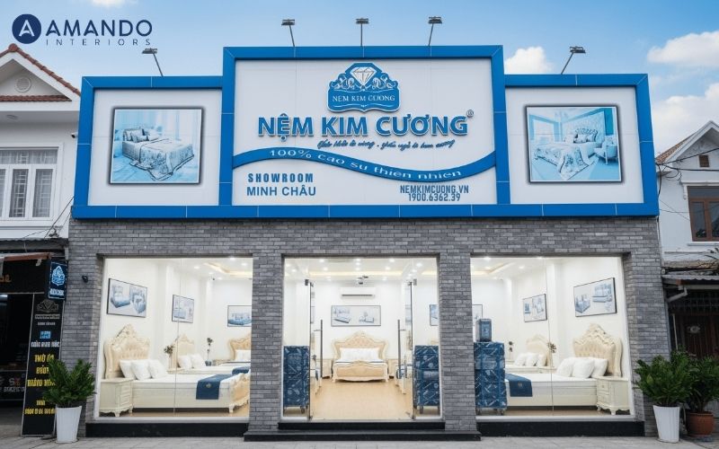 Review 10 cửa hàng nệm Ninh Bình uy tín, chất lượng 6 Nệm Kim Cương là thương hiệu quen thuộc với nhiều gia đình Việt