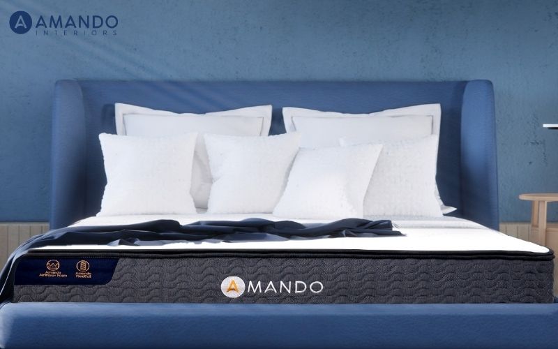 Vệ sinh đệm bằng cồn có sạch không? Gợi ý 5 mẫu nệm kháng khuẩn 5 Nệm lò xo Amando Elite Original túi độc lập