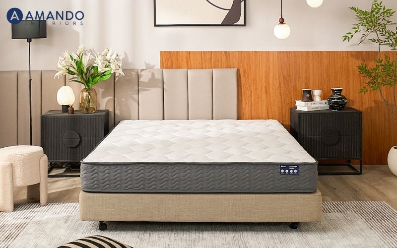 Vệ sinh đệm bằng cồn có sạch không? Gợi ý 5 mẫu nệm kháng khuẩn 7 Nệm lò xo Amando Goodnight Magic