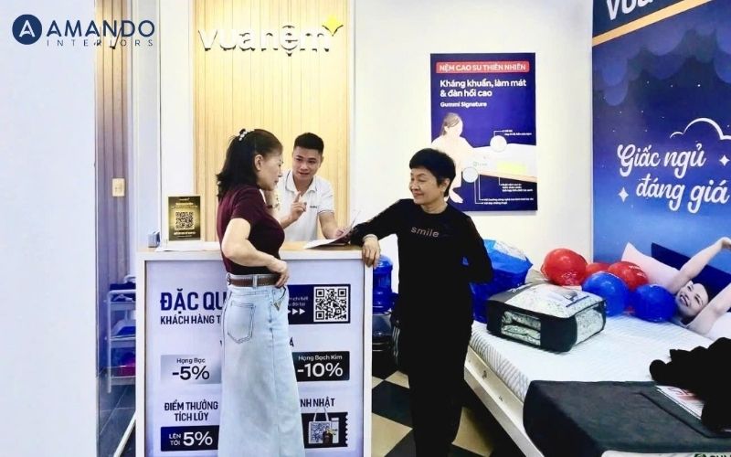 Mua nệm ở đâu quận 10? Top 10 cửa hàng nệm quận 10 uy tín 3 Nên hỏi rõ nhân viên tư vấn về chính sách bảo hành