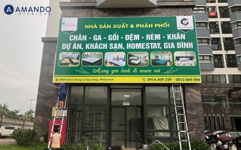 Bỏ túi 6 địa chỉ mua chăn ga gối nệm Hòa Bình chất lượng, giá tốt 13 Tùng Hạc - Cửa hàng nệm được nhiều khách hàng lựa chọn