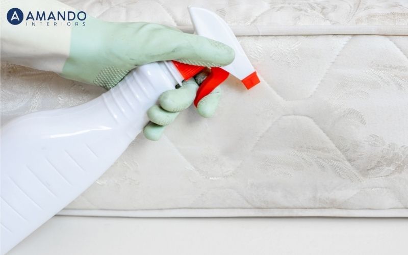 Vệ sinh đệm bằng cồn có sạch không? Gợi ý 5 mẫu nệm kháng khuẩn 3 Vệ sinh và khử khuẩn đệm bằng cồn đúng cách tại nhà