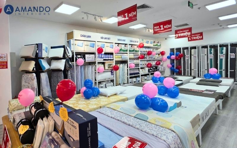 Nên mua nệm ở đâu quận 4 vừa rẻ vừa tốt? Xem ngay top 10 3 Vua Nệm là một trong những hệ thống bán lẻ được nhiều khách hàng lựa chọn