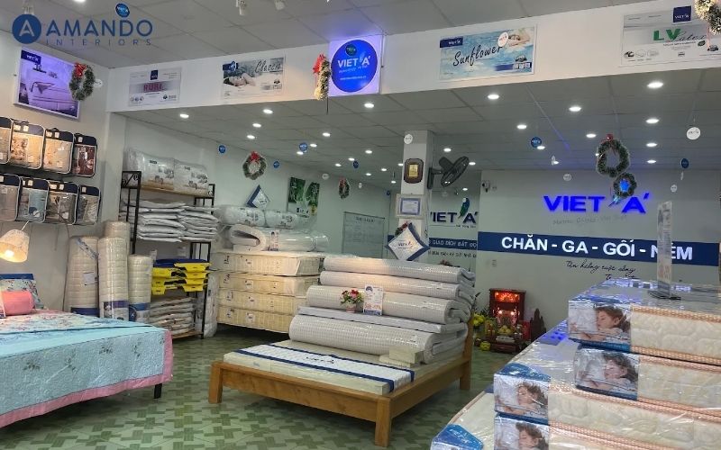 Top 10 địa chỉ mua nệm ở Bình Định được đánh giá cao hiện nay 14 Cửa hàng Chăn Ga Gối Nệm Việt Á