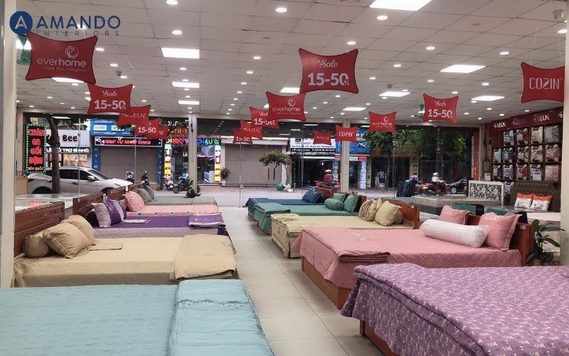 Bật mí 10 cửa hàng mua nệm ở Hải Dương chính hãng, giá tốt 8 Everhome phân phối nhiều dòng đệm Hàn Quốc