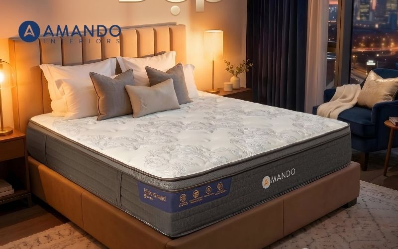 Mẫu nệm lò xo cao cấp chất lượng tại Amando