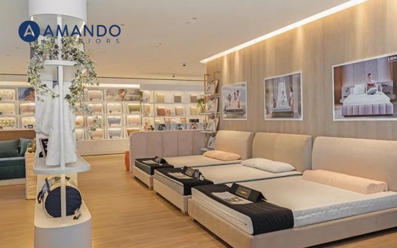 Showroom nệm Liên Á