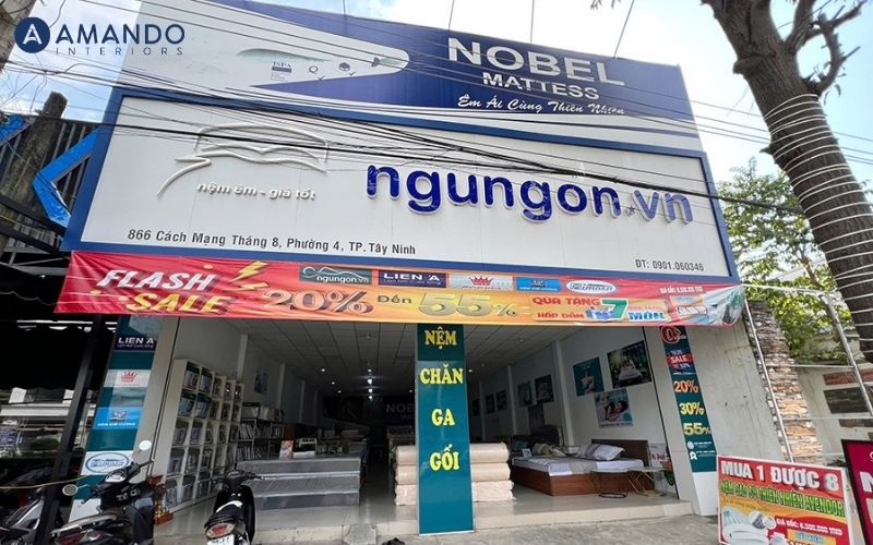 Showroom nệm chính hãng Tây Ninh Ngungon.vn