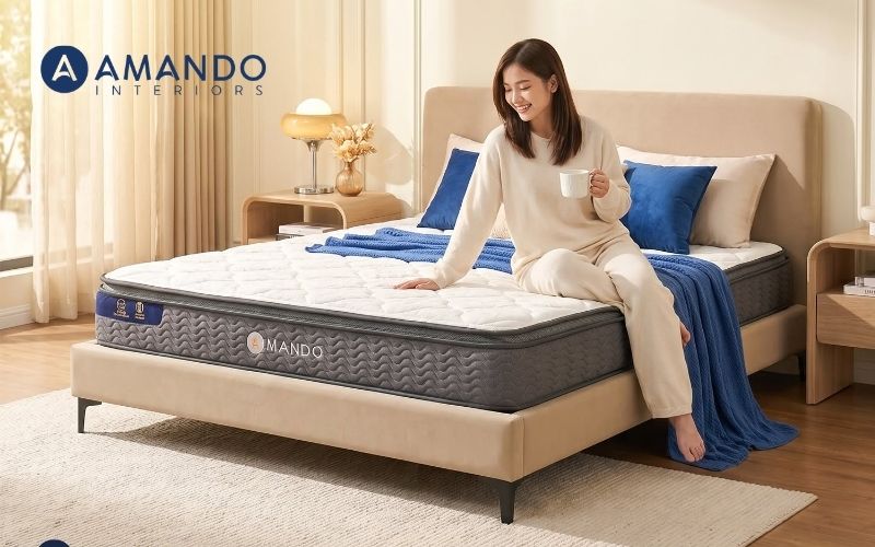 Tham khảo thêm nhiều mẫu nệm chất lượng tại Amando