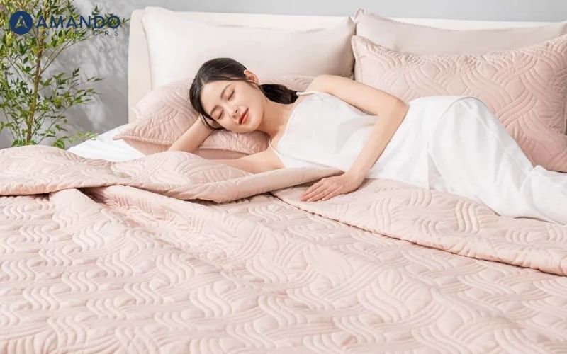Bộ chăn chần vỏ gối Amando Luna