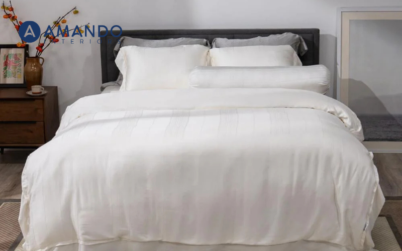 Bộ chăn ga gối khách sạn Amando Lagom