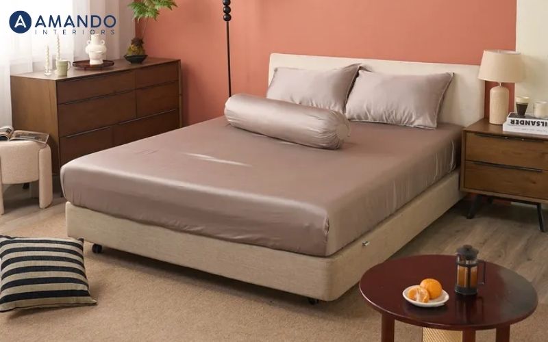 Màu chăn ga gối đệm hợp mệnh Thổ