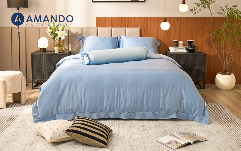 Mua chăn ga gối khách sạn uy tín tại Amando