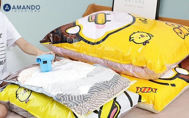 Sử dụng túi hút chân không
