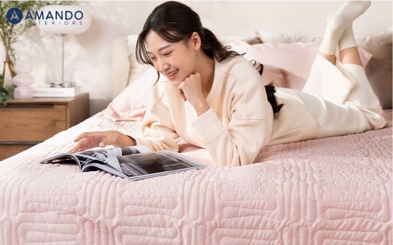 Ga giường Amando - Lựa chọn cho phòng ngủ thoáng mát