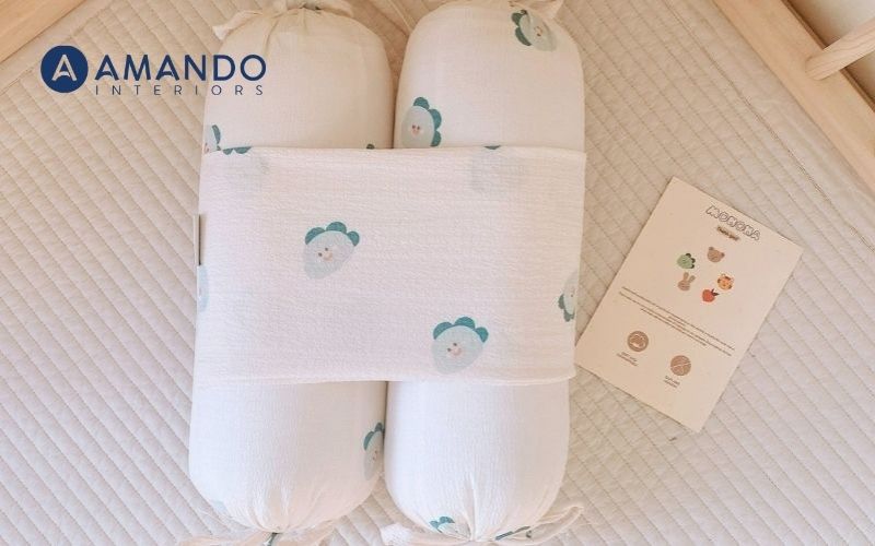 Gối chống giật mình giúp bé nhanh thích nghi với môi trường ngủ