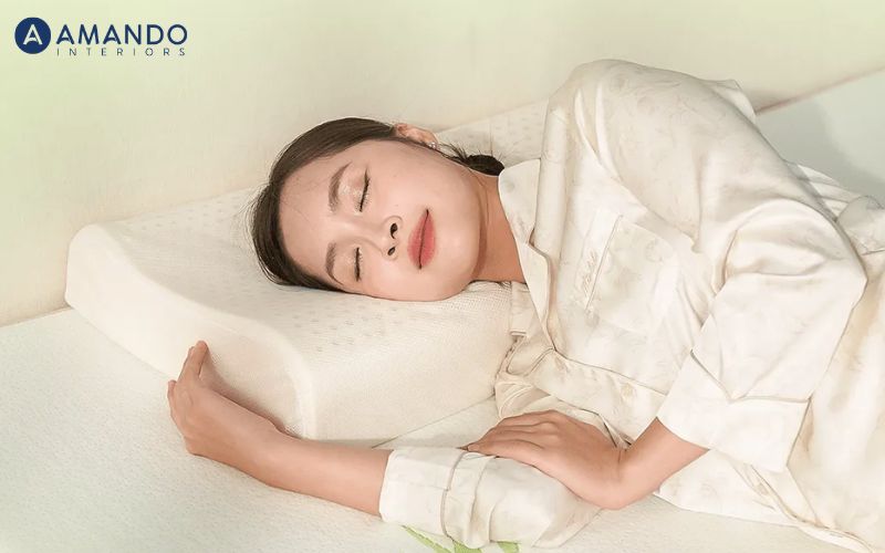 Cách kiểm tra gối có phù hợp với người nằm nghiêng không