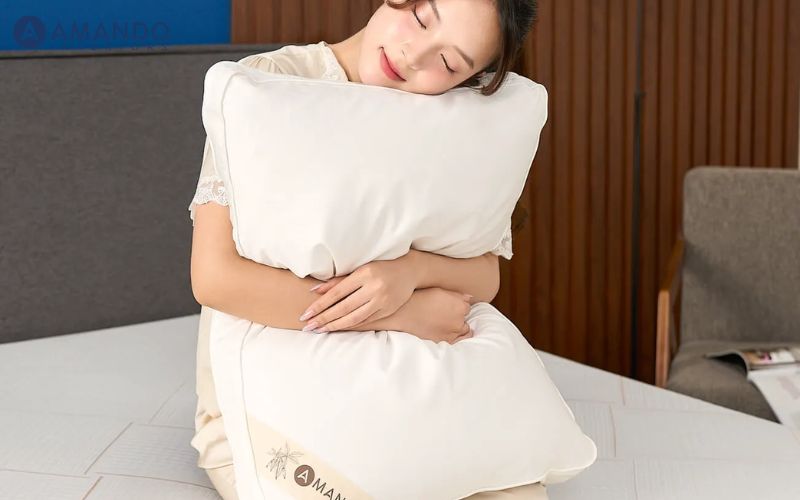 Gối bông Amando Kapok Premium