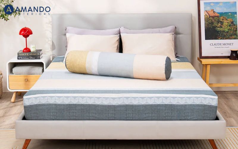 Nên mua chăn ga gối nệm cưới của hãng nào đẹp, chất lượng? 20 Bộ ga chun Tencel Amando Celia